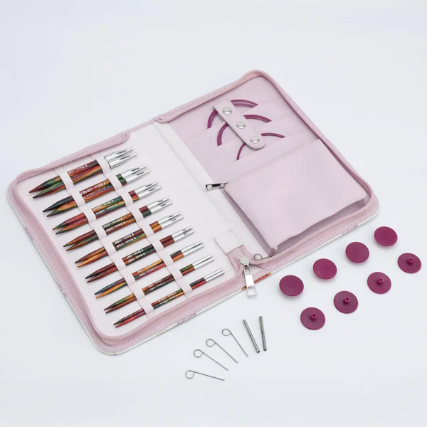 KnitPro Symfonie 2 Interchangeable Circular Needle Set, Deluxe, 13 cm