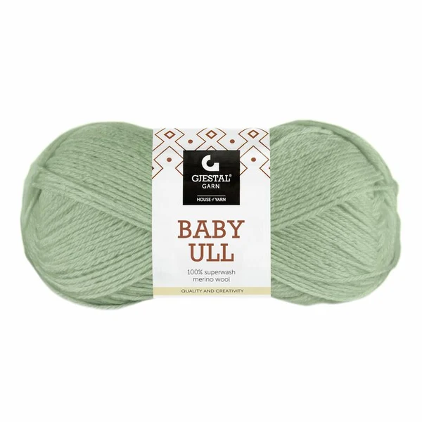 Gjestal Baby Ull 8520 Dusty jade green