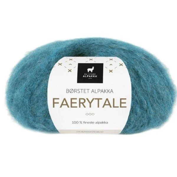 Du Store Alpakka Faerytale 766 Turquoise marl