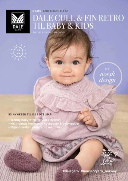 DG365 Dale Gull & Fin Retro til Baby & Kids