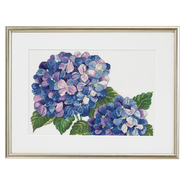Embroidery kit Hydrangea