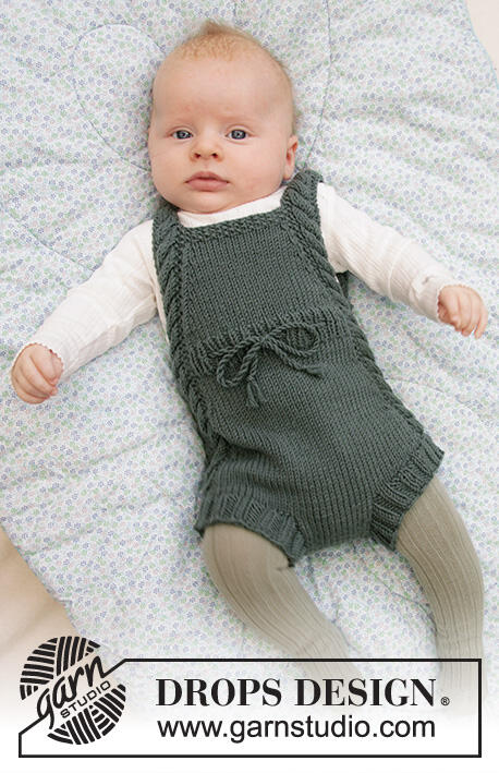 33-21 Ready to Play Romper by DROPS Design
