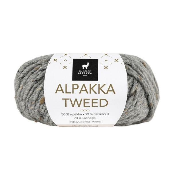 Du Store Alpakka Tweed 101 Gray