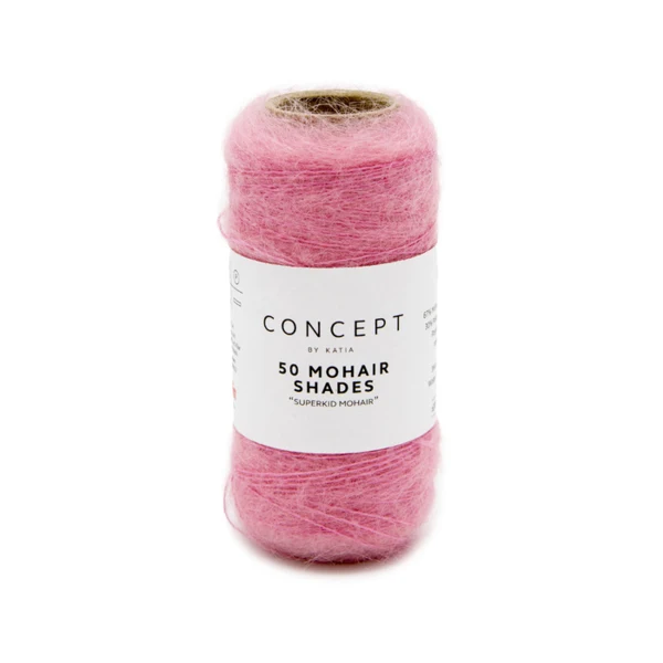 Katia 50 Mohair Shades 36 Bubblegum