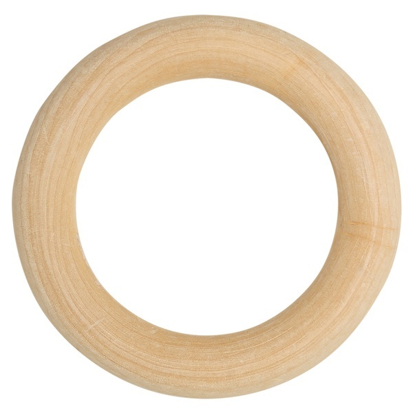 Go Handmade Wooden ring, 75 mm