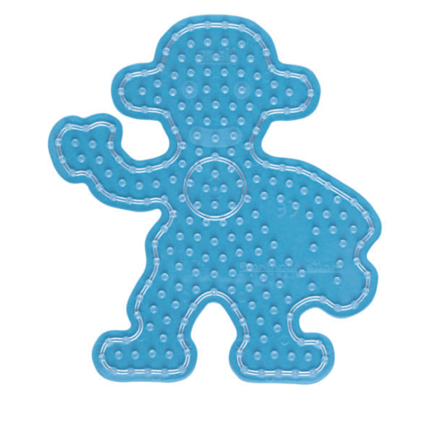 Hama Maxi Pegboard, transparent - Monkey 8211
