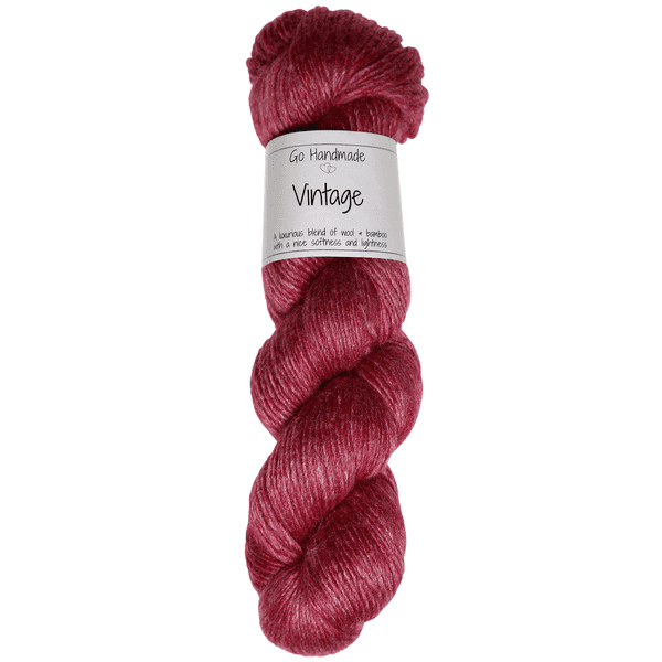 Go Handmade Vintage Hank 17962 Raspberry