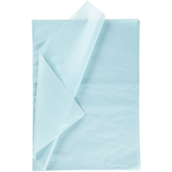 Tissue Paper, 10 Sheets, 50x70 cm Light blue