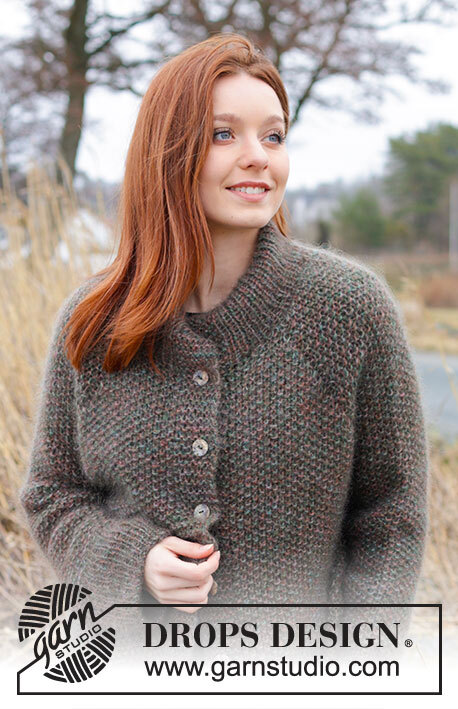 244-3 Forest Trails Cardigan by DROPS Design