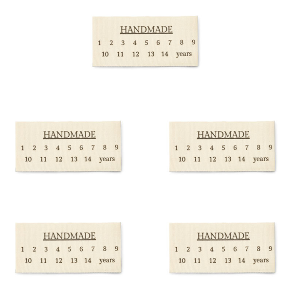 Handmade with sizes Children's sizes