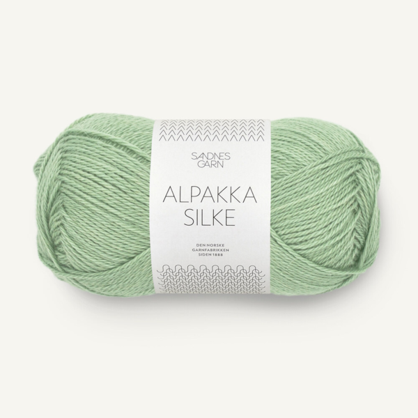 Sandnes Alpakka Silke 8532 Dusty Light Green