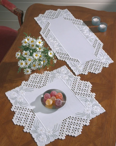 Embroidery Kit Hardanger 40 x 40 cm / 15.75 x 15.75 in