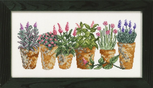 Embroidery Kit Herbs 33 x 17 cm / 12.99 x 6.69 in R5328