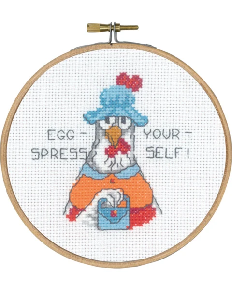 Embroidery Kit Egg-Spress 5810/13 13 cm dia. / 5 in dia.