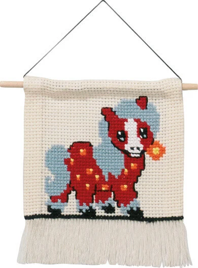 Embroidery Kit MFK bordeaux 5119/18 16 x 18 cm / 6.30 x 7.09 in