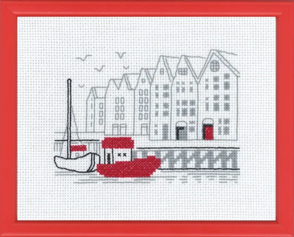 Embroidery Kit Bergen R5651/30 18 x 14 cm / 7.09 x 5.51 in