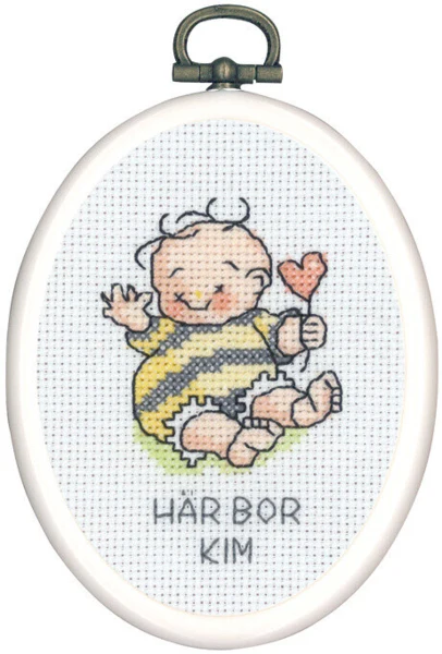 Embroidery Kit Kim 1 w/R5961/00 7 x 9 cm / 2.76 x 3.54 in