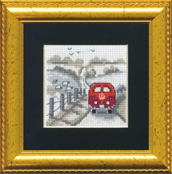 Embroidery Kit VW R5412/82PP 11 x 11 cm / 4.33 x 4.33 in