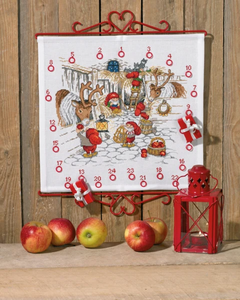Embroidery Kit The Nativity Stable B5125/40 40 x 38 cm / 15.75 x 14.96 in