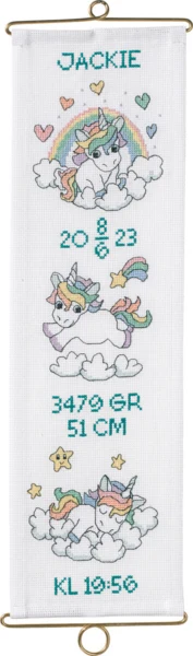 Embroidery Kit Jackie m/5188/14 14 x 45 cm / 5.51 x 17.72 in