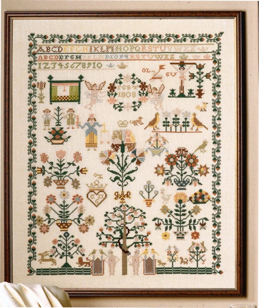 Embroidery Kit Celle 1808 37 x 46 cm / 14.57 x 18.11 in