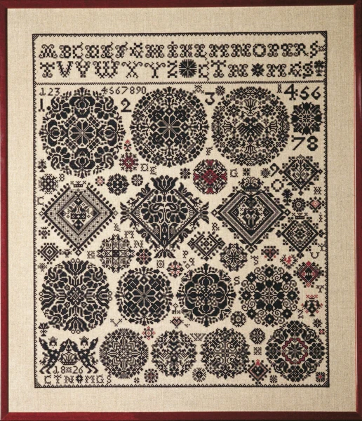 Embroidery Kit Vierlande 1826 54 x 63 cm / 21.26 x 24.80 in
