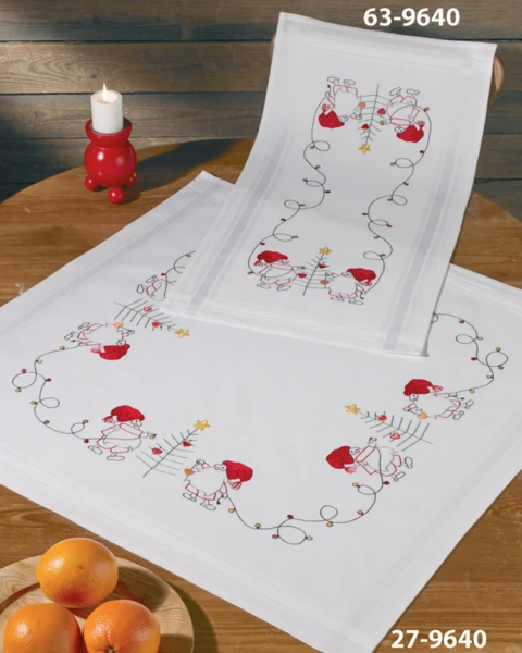 Embroidery Kit Decorates for Christmas 40 x 80 cm / 16 x 31 in