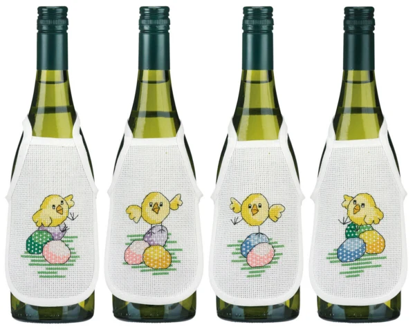 Embroidery Kit Easter Chicks 10 x 15 cm / 4 x 6 in