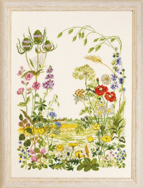 Embroidery Kit Spider Web 33 x 45 cm / 12.99 x 17.72 in R5409