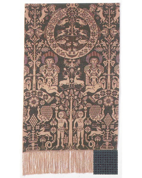 Embroidery Kit Partition wall blue 82 x 146 cm / 32 x 57 in