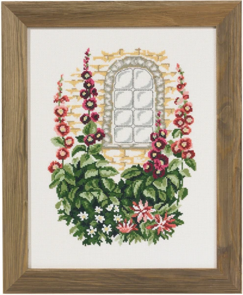Embroidery Kit Flowers R5484 29 x 37 cm / 11 x 15 in