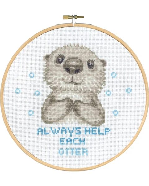 Embroidery Kit Always help m/5810/20 20 Ø/7.87 in dia.