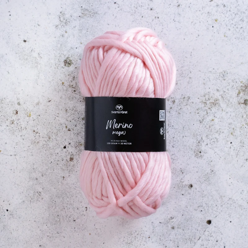 Svarta Fåret Merino Mega 01 Rosewater