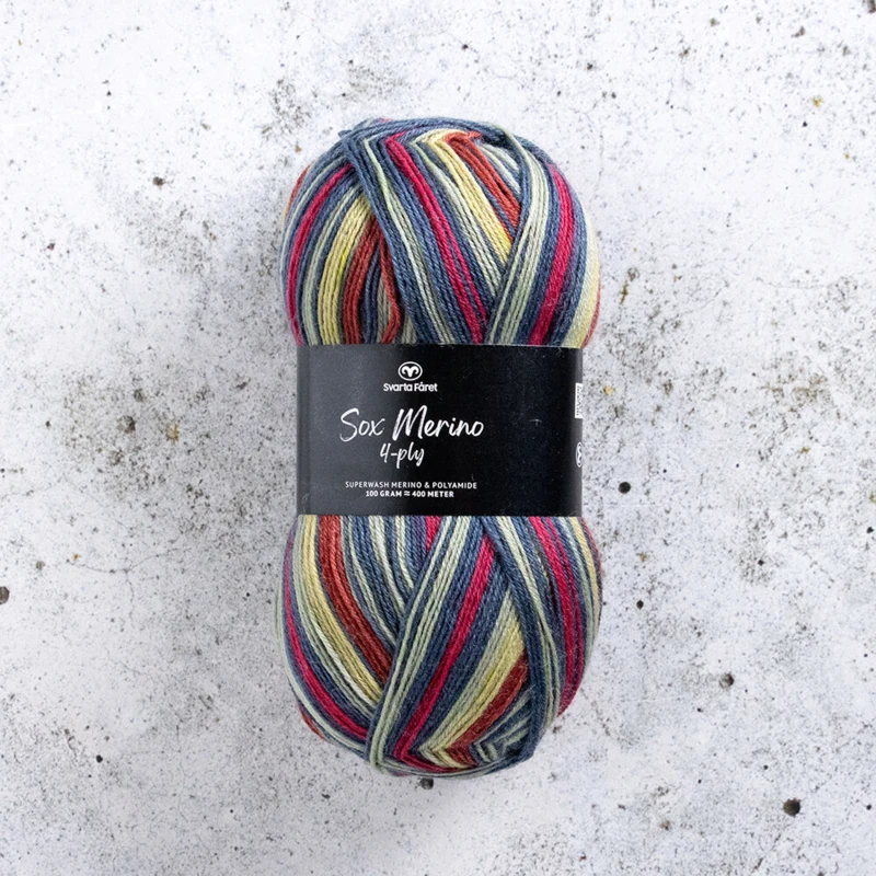Svarta Fåret Sox Merino 4 ply 20 Cider press