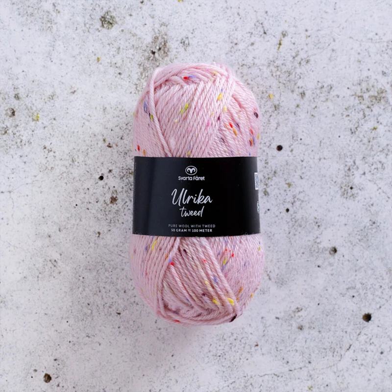 Svarta Fåret Ulrika Tweed 03 Pink salt