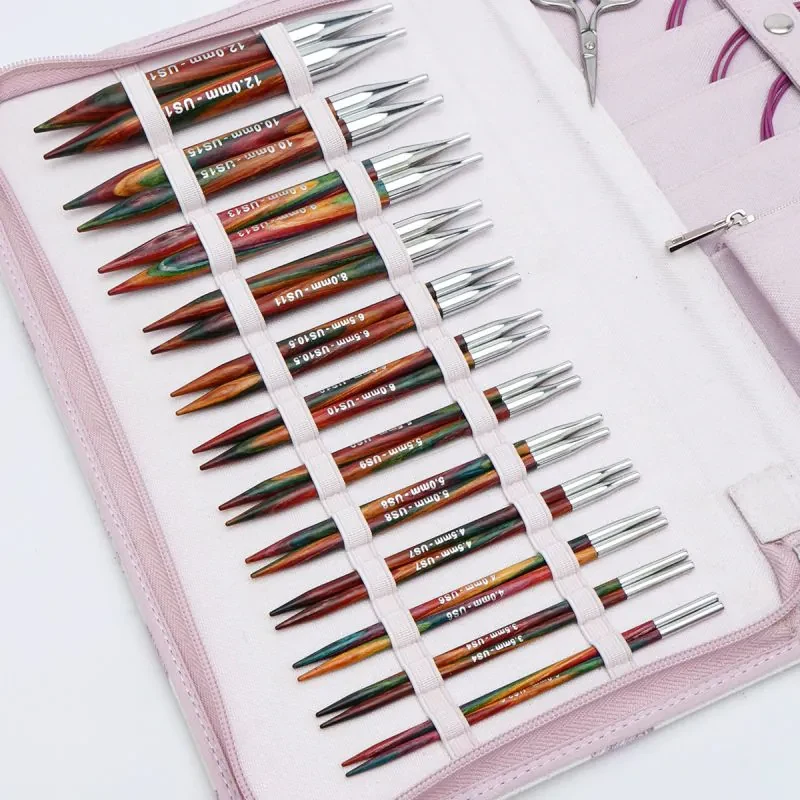KnitPro Symfonie 2 Interchangeable Circular Needle Set, Grande, 13 cm