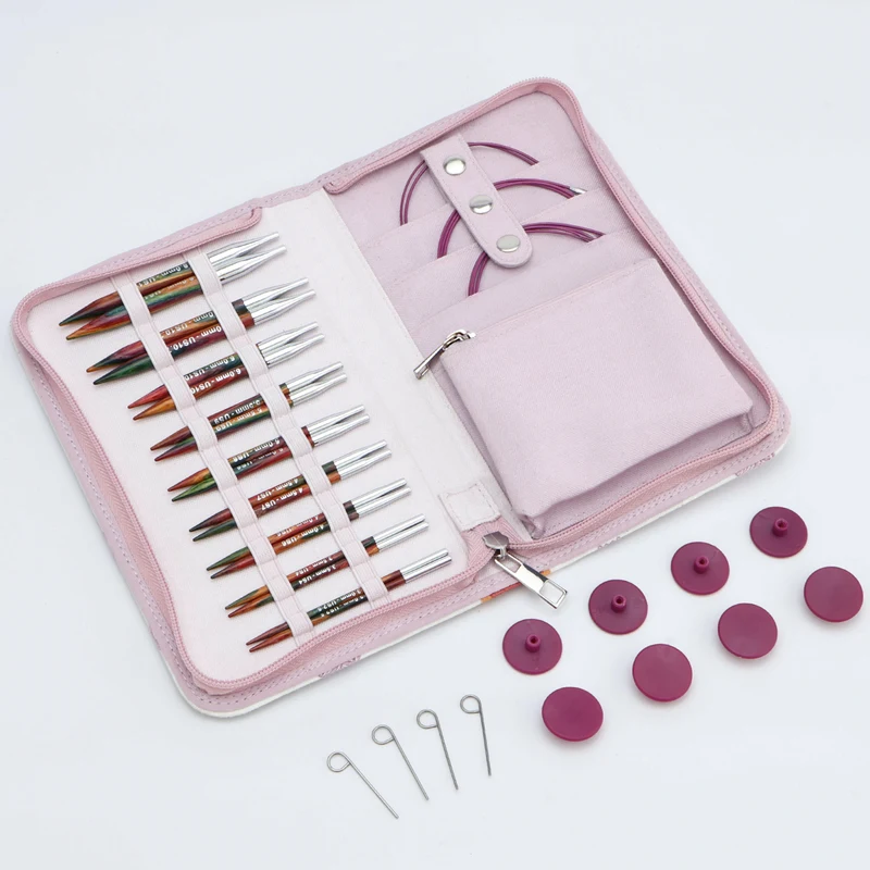 KnitPro Symfonie 2 Interchangeable Circular Needle Set, Special Deluxe, 10 cm