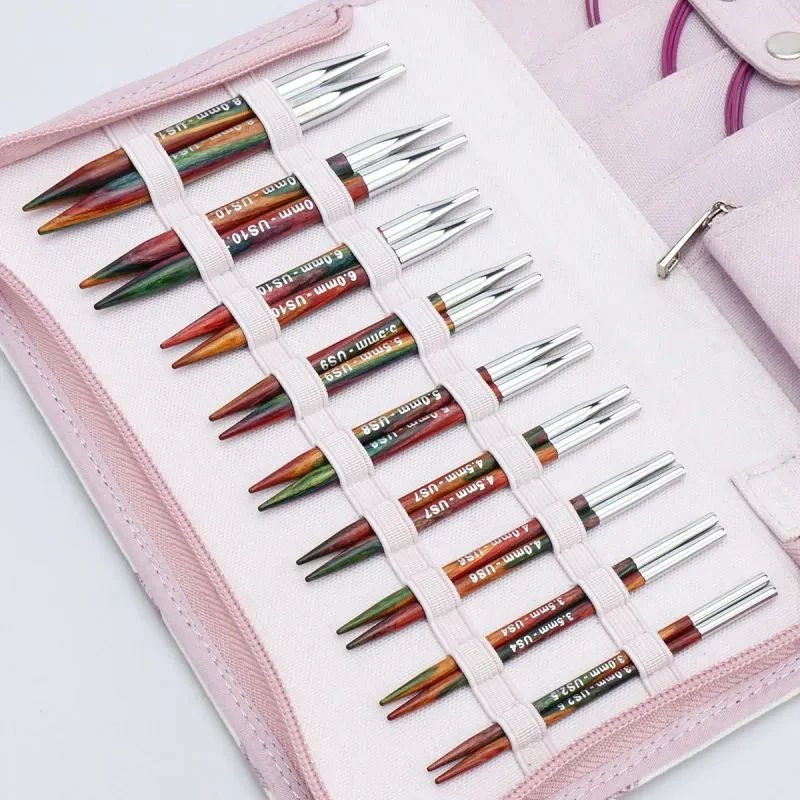 KnitPro Symfonie 2 Interchangeable Circular Needle Set, Special Deluxe, 10 cm