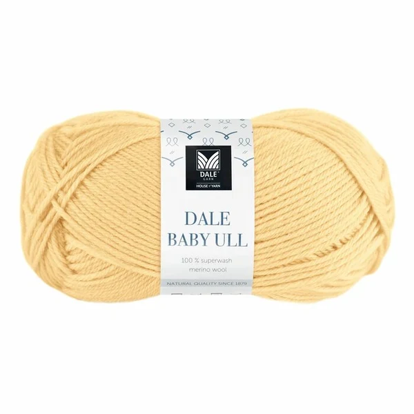 Gjestal Baby Ull 8557 Golden yellow