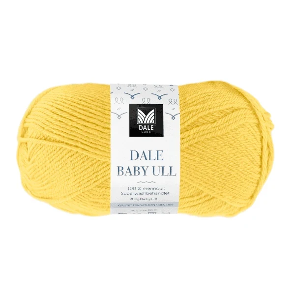 Gjestal Baby Ull 8535 Yellow