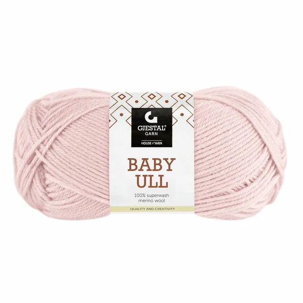 Gjestal Baby Ull 8560 Powder pink