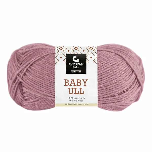 Gjestal Baby Ull 8502 Dusty old pink