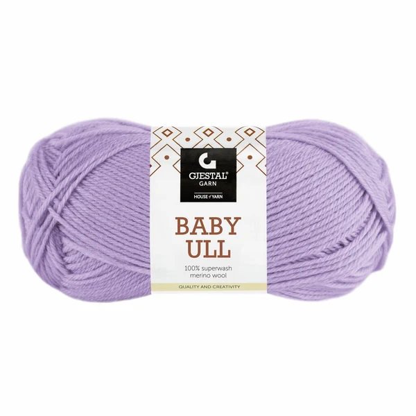 Gjestal Baby Ull 8532 Light lavender