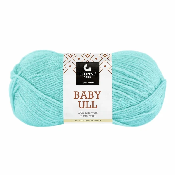 Gjestal Baby Ull 8546 Caribbean blue