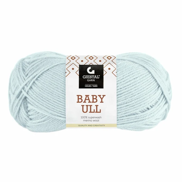 Gjestal Baby Ull 8558 Light blue