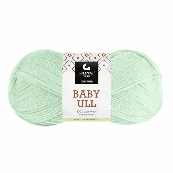 Gjestal Baby Ull 8537 Mint green