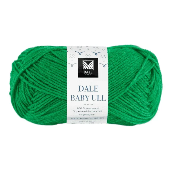 Gjestal Baby Ull 8536 Sharp green