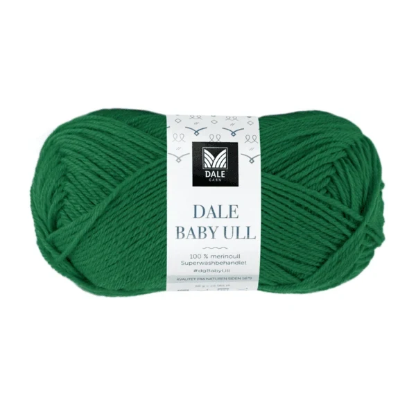 Gjestal Baby Ull 8542 Bottle green