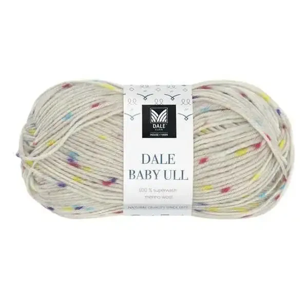 Gjestal Baby Ull 8551 Grey/lollipop multi