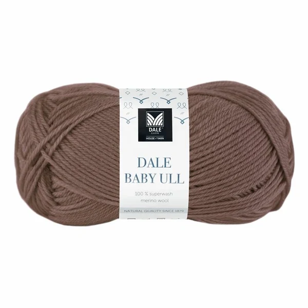 Gjestal Baby Ull 8555 Brown